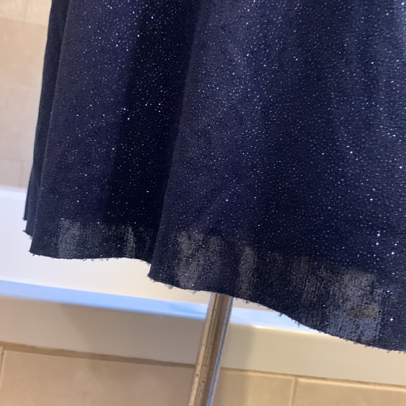 Navy Sparkly Tahari Dress - Picture 8 of 10